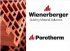 Pustaki Porotherm firmy Wienerberger